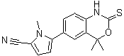 Tanaproget molecular structure (CAS 304853-42-7)