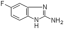 结构式 CAS# 30486-73-8, 2-氨基-5-氟苯并咪唑