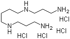 精胺盐酸盐分子结构 (CAS 306-67-2)