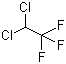 2,2-二氯-1,1,1-三氟乙烷分子结构 (CAS 306-83-2)