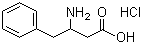 structure of CAS# 3060-41-1, 3-Amino-4-phenylbutyric acid hydrochloride;4-amino-3-phenylbutanoic acid;hydrochloride