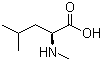结构式 CAS# 3060-46-6, N-甲基-L-亮氨酸