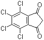 4,5,6,7-Tetrachloroindane-1,3-dione molecular structure (CAS 30675-13-9)