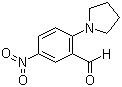 结构式 CAS# 30742-59-7, 5-硝基-2-(1-吡咯烷基)苯甲醛
