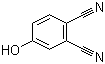 structure of CAS# 30757-50-7, 4-Hydroxyphthalonitrile;3,4-Dicyanophenol