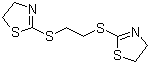 1,2-双(2-噻唑啉-2-基硫基)乙烷分子结构 (CAS 30760-76-0)