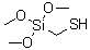 Trimethoxysilylmethanethiol molecular structure (CAS 30817-94-8)