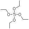 structure of CAS# 3087-36-3, Titanium ethoxide;Ethyl titanate; Tetraethyl orthotitanate; Tetraethyl titanate