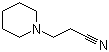 结构式 CAS# 3088-41-3, N-氰乙基哌啶; 3-哌啶丙腈
