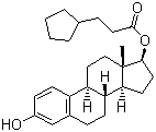 结构式 CAS# 313-06-4, 环戊丙酸雌二醇