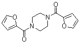 structure of CAS# 31350-27-3, 1,4-Di-2-furoylpiperazine;NSC 351869