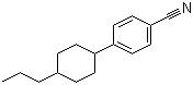 结构式 CAS# 313552-83-9, 4-(4-丙基环己基)苄腈