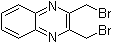 structure of CAS# 3138-86-1, 2,3-Bis(bromomethyl)quinoxaline;2,3-Bis(bromomethyl)-1,4-benzodiazine; NSC 38602