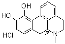 R-(-)-Apomorphine hydrochloride molecular structure (CAS 314-19-2)