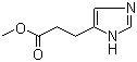 1H-Imidazole-5-propanoic acid methyl ester molecular structure (CAS 31434-93-2)
