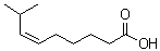 结构式 CAS# 31467-60-4, 顺式-8-甲基-6-壬烯酸