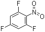 structure of CAS# 315-14-0, 1,3,5-Trifluoro-2-nitrobenzene;2,4,6-Trifluoronitrobenzene; 2-Nitro-1,3,5-trifluorobenzene