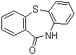 结构式 CAS# 3159-07-7, 二苯并[b,f][1,4]硫氮杂卓-11-[10H]酮