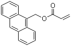 structure of CAS# 31645-34-8, 9-Anthracenylmethyl acrylate
