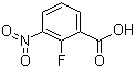 structure of CAS# 317-46-4, 2-Fluoro-3-nitrobenzoic acid