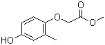structure of CAS# 317319-10-1, Methyl 2-(4-hydroxy-2-methylphenoxy)acetate;(4-Hydroxy-2-methylphenoxy)acetic acid methyl ester