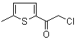 结构式 CAS# 31772-42-6, 2-氯-1-(5-甲基-2-噻吩基)乙酮