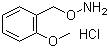 structure of CAS# 317821-72-0, O-[(2-Methoxyphenyl)methyl]hydroxylamine hydrochloride