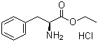 结构式 CAS# 3182-93-2, L-苯丙氨酸乙酯盐酸盐
