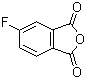 结构式 CAS# 319-03-9, 4-氟酞酐; 4-氟邻苯二甲酸酐