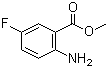 结构式 CAS# 319-24-4, 2-氨基-5-氟苯甲酸甲酯