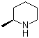 结构式 CAS# 3197-42-0, (S)-(+)-2-甲基哌啶