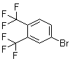 结构式 CAS# 320-29-6, 3,4-二(三氟甲基)溴苯