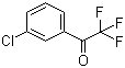 3'-Chloro-2,2,2-trifluoroacetophenone molecular structure (CAS 321-31-3)