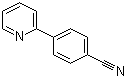 结构式 CAS# 32111-34-5, 4-(2-吡啶基)苯腈