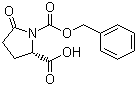 (S)-1-(苄氧羰基)-5-氧代吡咯烷-2-甲酸分子结构 (CAS 32159-21-0)