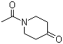 结构式 CAS# 32161-06-1, N-乙酰基-4-哌啶酮