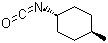 structure of CAS# 32175-00-1, trans-4-Methycyclohexyl isocyanate;trans-1-Isocyanato-4-methyl-cyclohexane; Isocyanic acid trans-4-methylcyclohexyl ester