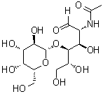 N-Acetyllactosamine molecular structure (CAS 32181-59-2)