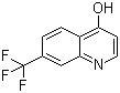 结构式 CAS# 322-97-4, 4-羟基-7-三氟甲基喹啉