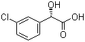 structure of CAS# 32222-43-8, (+)-3-Chloromandelic acid;(2S)-2-(3-Chlorophenyl)-2-hydroxyacetic acid; (S)-(+)-3-Chloromandelic acid; (S)-(3-Chlorophenyl)(hydroxy)ethanoic acid; (S)-3-Chloromandelic acid; (S)-m-Chloromandelic acid