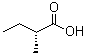 结构式 CAS# 32231-50-8, (R)-2-甲基丁酸