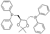 structure of CAS# 32305-98-9, (-)-4,5-Bis(diphenylphosphinomethyl)-2,2-dimethyl-1,3-dioxolane;(-)-DIOP; (4R,5R)-4,5-Bis(diphenylphosphinomethyl)-2,2-dimethyl-1,3-dioxolane; (4R,5R)-DIOP; (4R,5R)-trans-4,5-Bis[(diphenylphosphino)methyl]-2,2-dimethyl-1,3-dioxolane; (R)-DIOP; (R,R)-DIOP; [[(4R,5R)-2,2-Dimethyl-1,3-dioxolane-4,5-diyl]bis(methylene)]bis[diphenylphosphine]