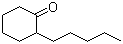 structure of CAS# 32362-97-3, 2-Pentylcyclohexan-1-one