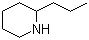 structure of CAS# 3238-60-6, 2-Propylpiperidine;Coniine
