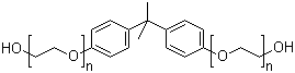 结构式 CAS# 32492-61-8, 双酚-A 聚氧乙烯醚