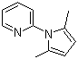 structure of CAS# 32570-88-0, 2,5-Dimethyl-1-(2-pyridyl)pyrrole;2,5-Dimethyl-1-(2-pyridinyl)-1H-pyrrole