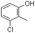 structure of CAS# 3260-87-5, 3-Chloro-2-methylphenol;3-Chloro-o-cresol