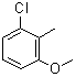 结构式 CAS# 3260-88-6, 3-氯-2-甲基苯甲醚