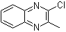 2-氯-3-甲基喹喔啉分子结构 (CAS 32601-86-8)