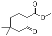 structure of CAS# 32767-46-7, 4,4-Dimethyl-2-oxocyclohexanecarboxylic acid methyl ester;5,5-Dimethyl-2-(methoxycarbonyl)cyclohexanone; Methyl 4,4-dimethyl-2-oxocyclohexanecarboxylate
